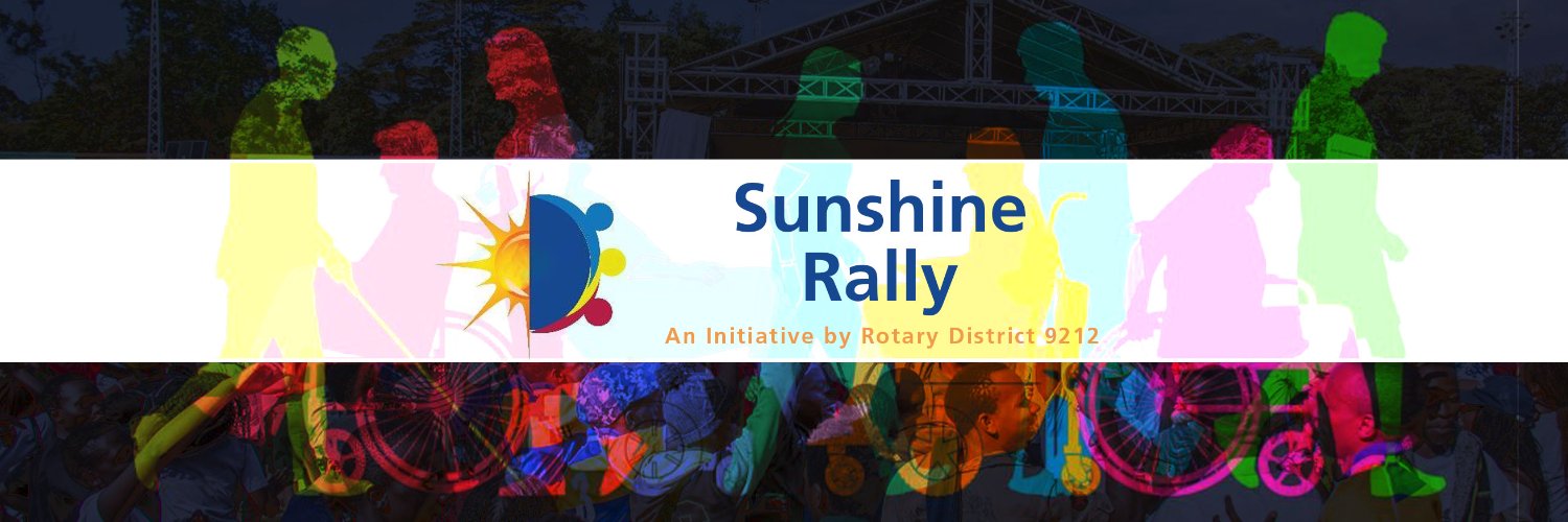 The Sunshine Rally - Rotary District 9212 banner