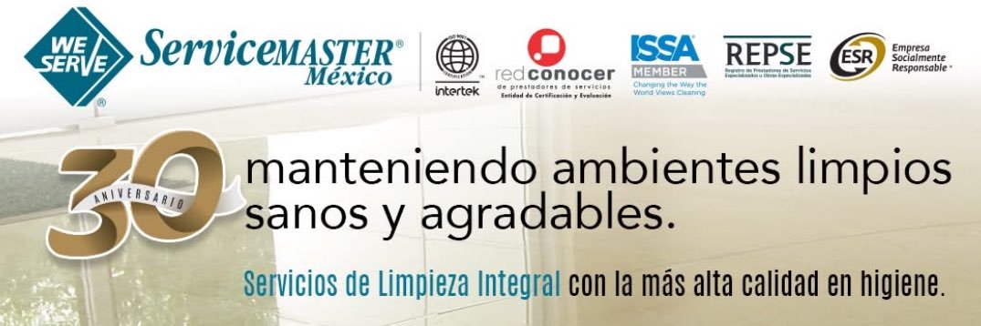 ServiceMASTER México banner