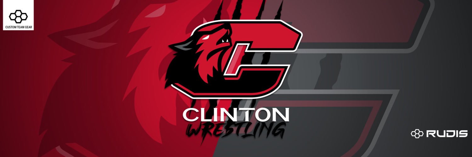 Clinton Wrestling banner