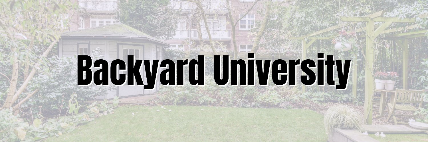 Backyard University (BackyardUniv) / Twitter