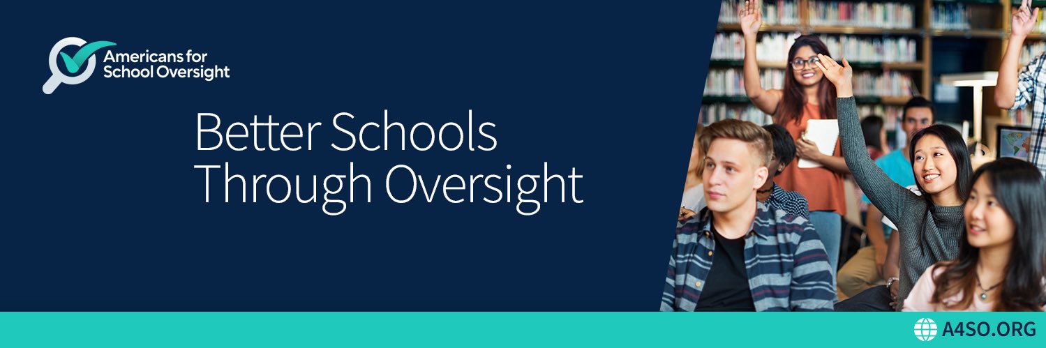 Americans for School Oversight's banner