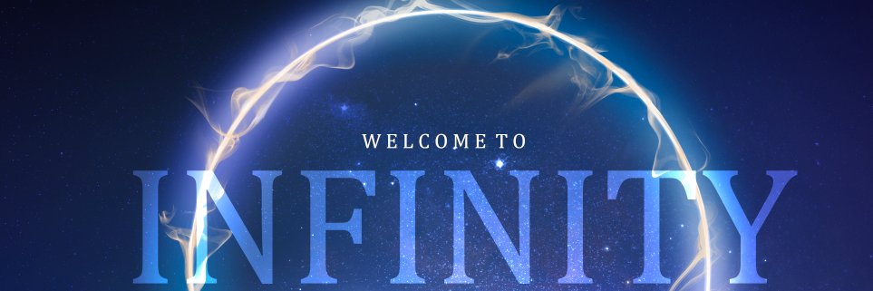 Infinity banner