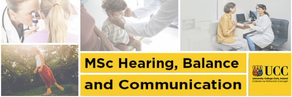 UCC Masters Hearing Balance Communication Profile Banner