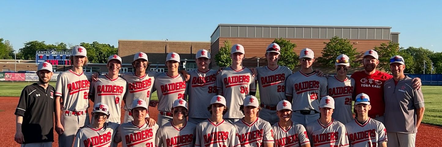 Tosa East Baseball banner