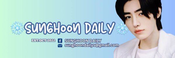 SUNGHOON DAILY ❄️ Profile Banner