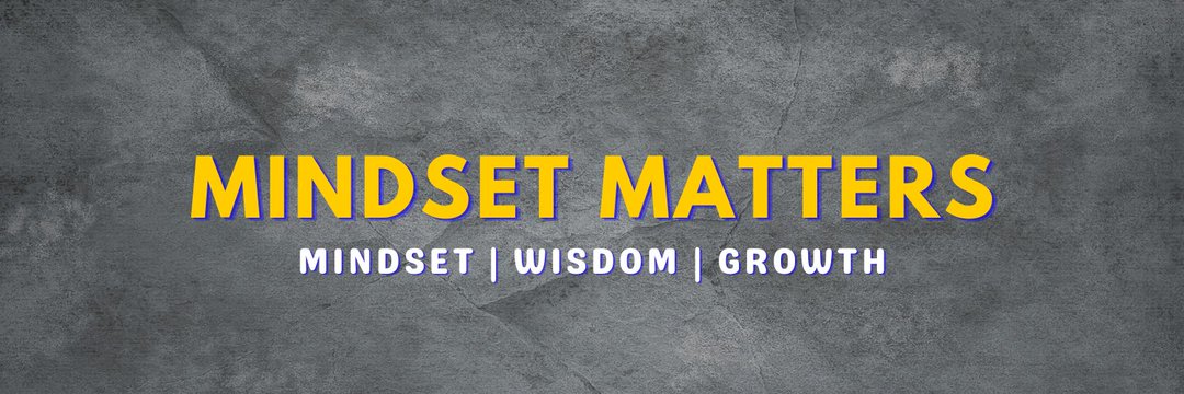 Mindset Matter's banner