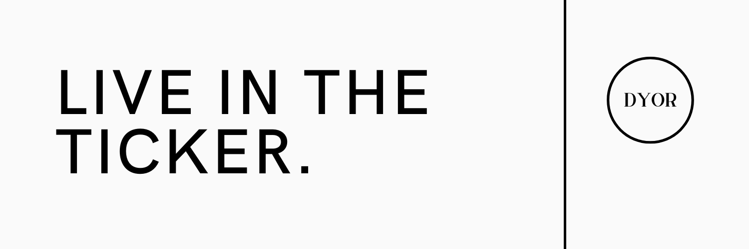Tickerology⚡ banner