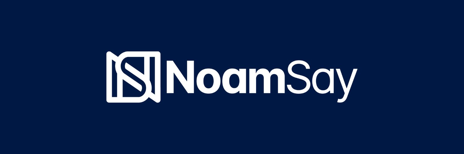 Noam Say banner