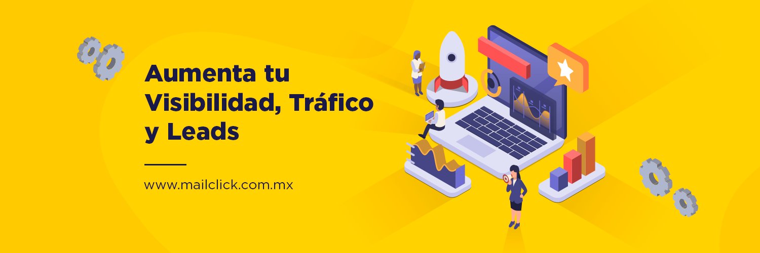 mailclick's profile banner image