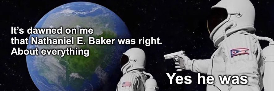 Nathaniel E. Baker banner