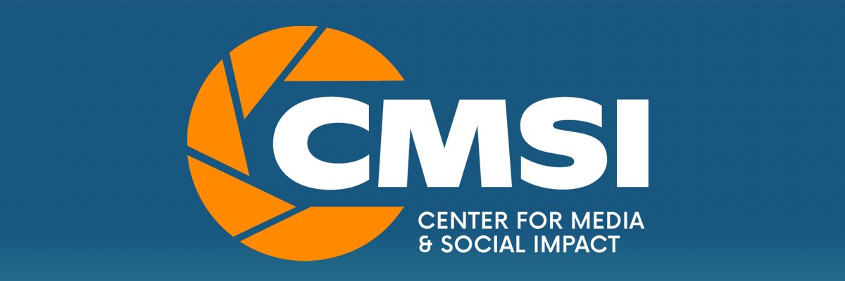 Center for Media & Social Impact (CMSI) banner