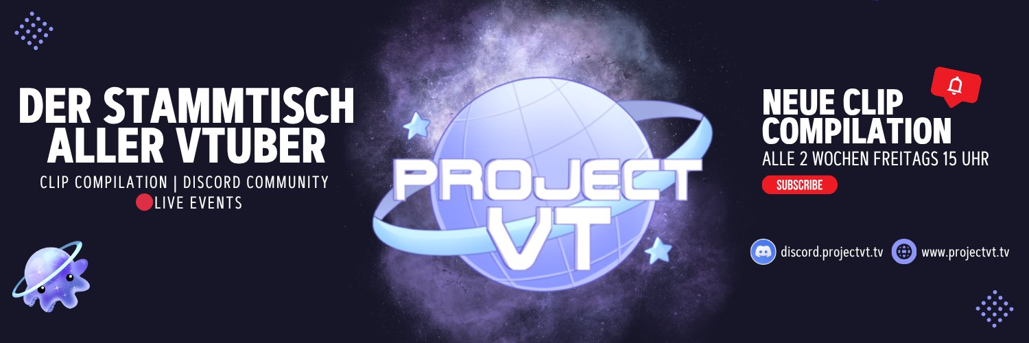 ProjectVT - GerVtuber Community banner