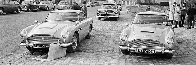 James Bond Vehicles banner