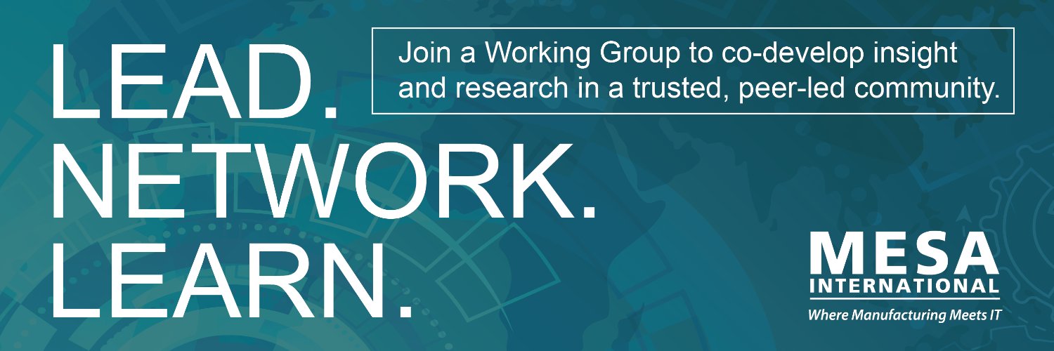 Manufacturing Enterprise Solutions Association banner