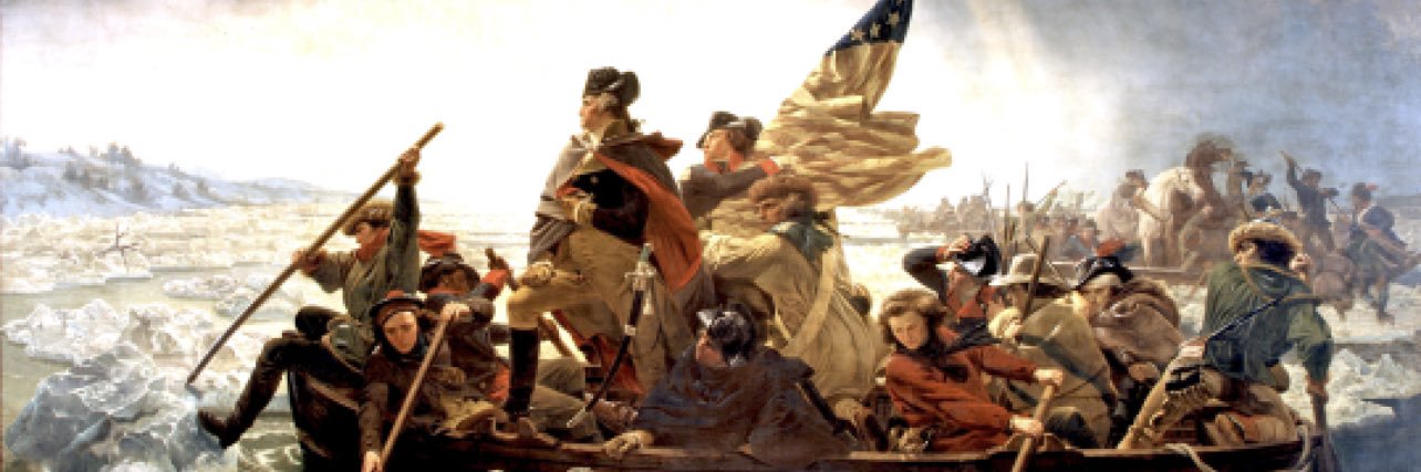 Crossing The Delaware banner