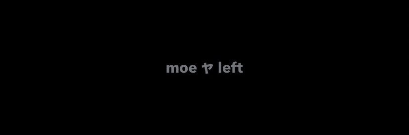 moe ャ's banner