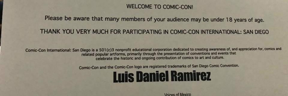 Luis Daniel Ramírez banner