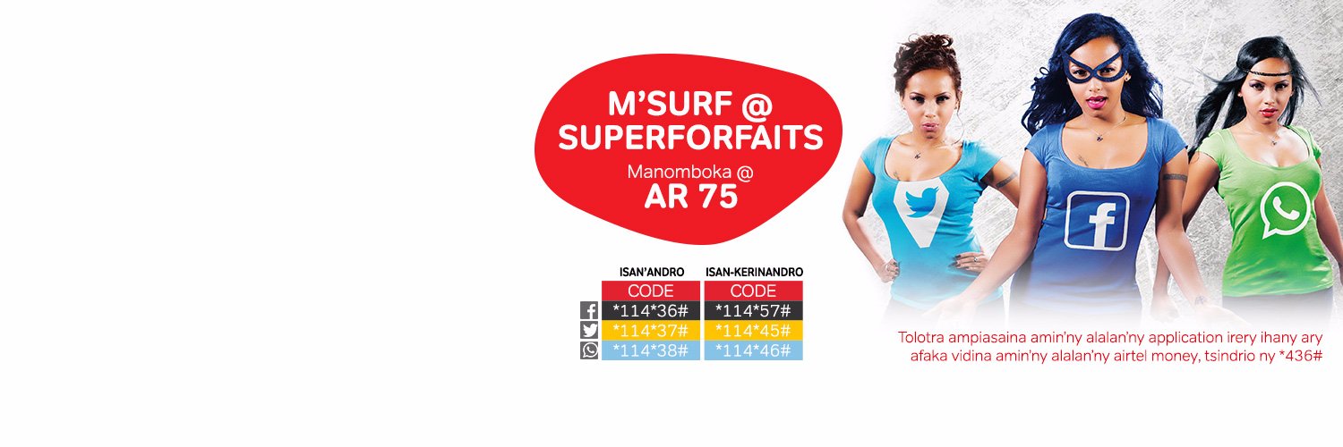 Airtel Madagascar banner