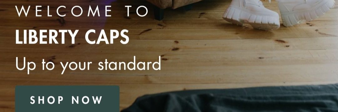 Liberty Caps banner