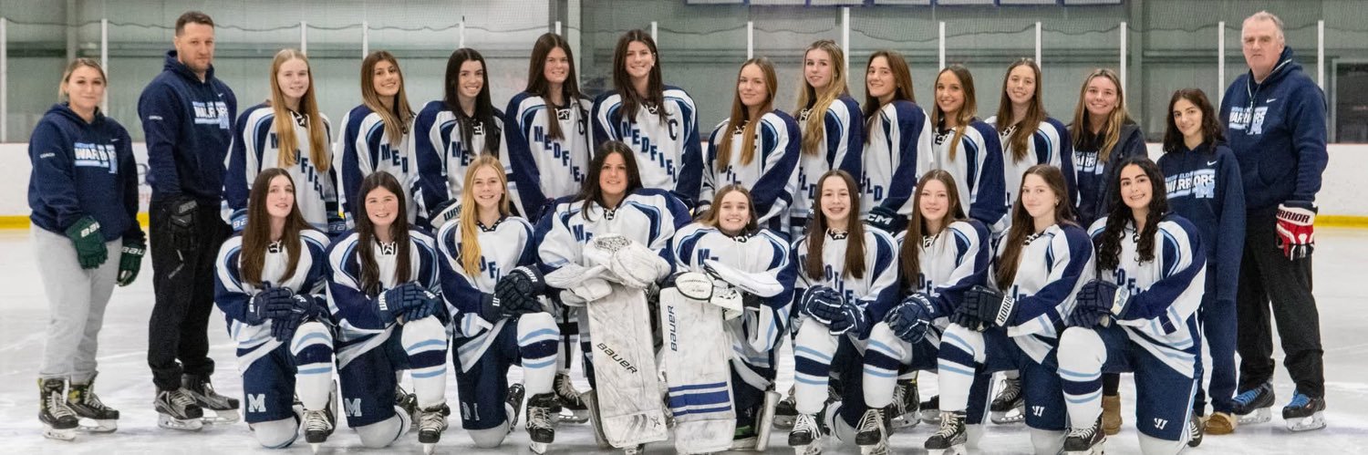 Medfield Girls Varsity Hockey (Medpuck) banner