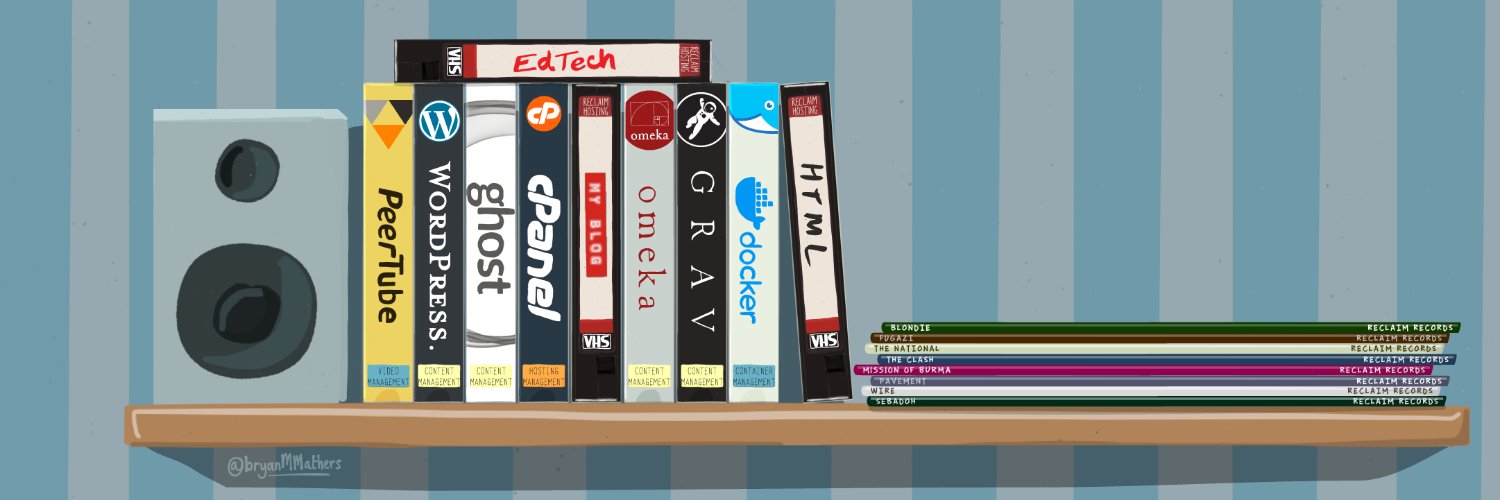ReclaimHosting's profile banner image
