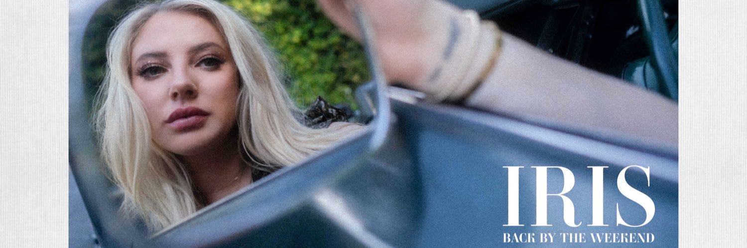 IRIS - new single ‘Back by the Weekend’ out now banner