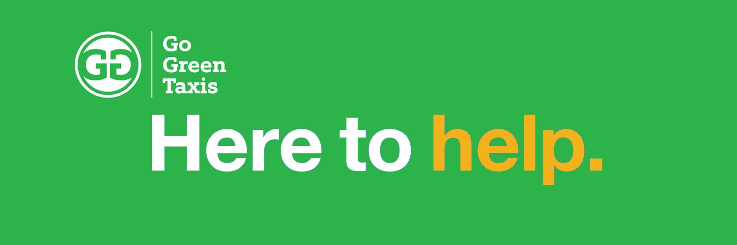 Go Green Taxis banner