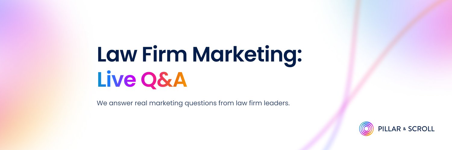 Pillar & Scroll banner