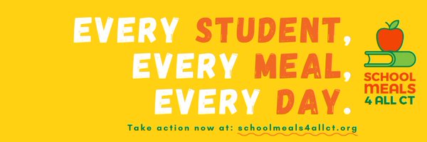 School Meals 4 All CT Profile Banner