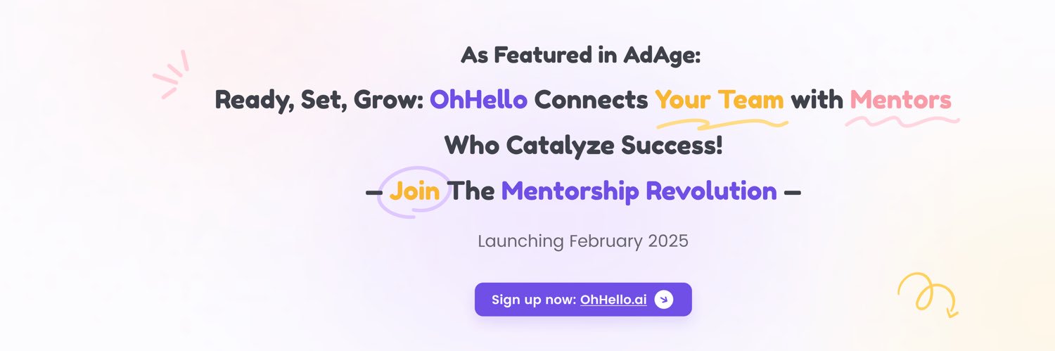 OhHello.ai 🌞☕️ banner