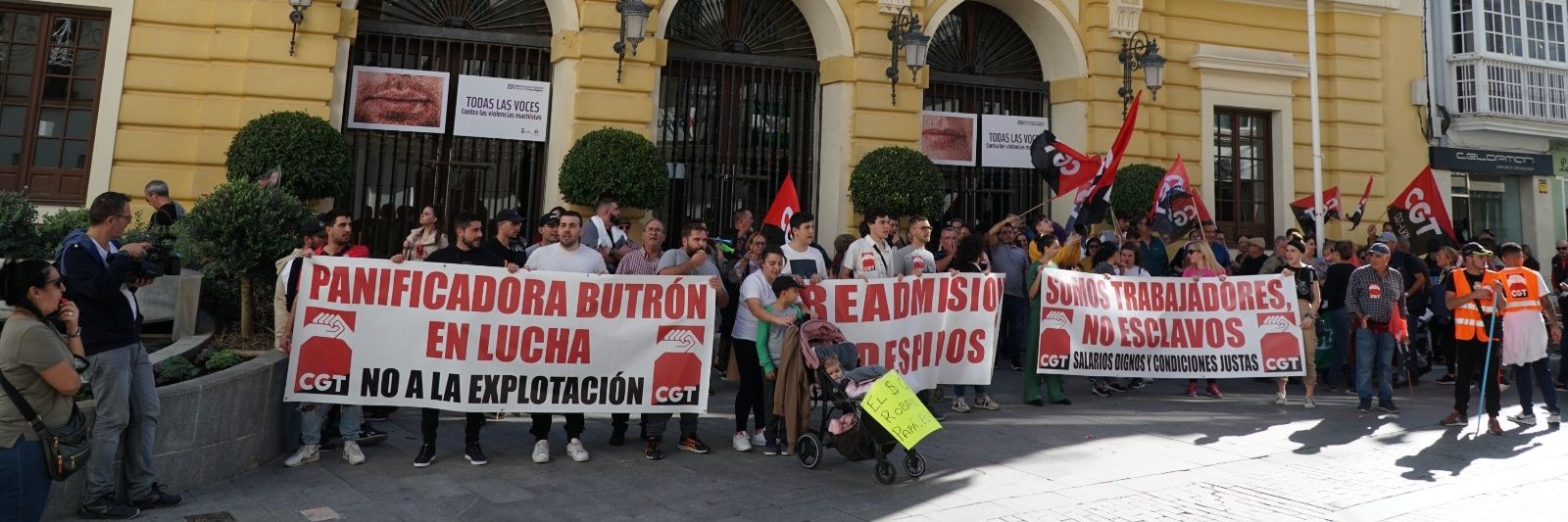 Huelga Panificadora Butron banner