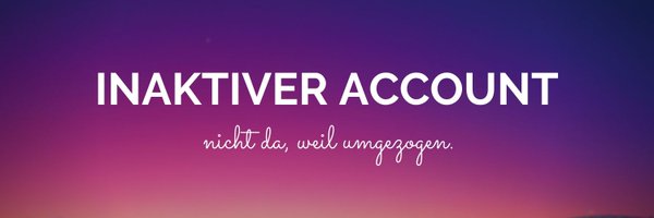 Inaktiver Account Profile Banner