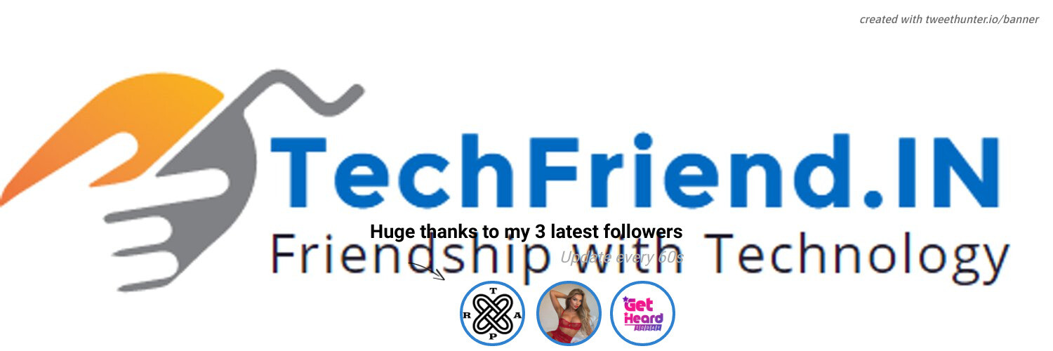 www.TechFriend.IN banner