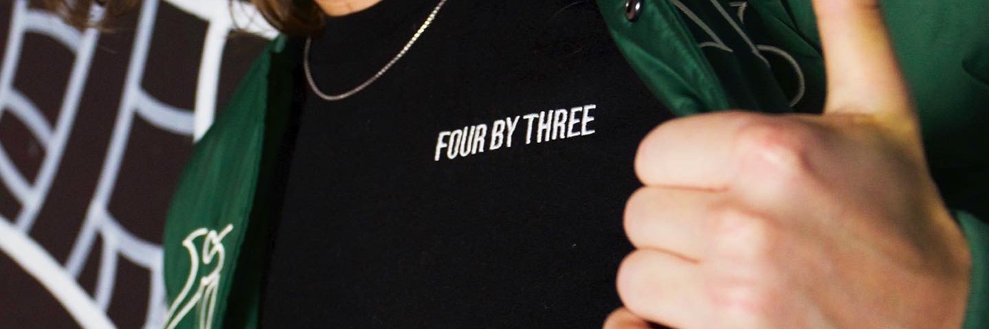 Four by Three Comedy banner