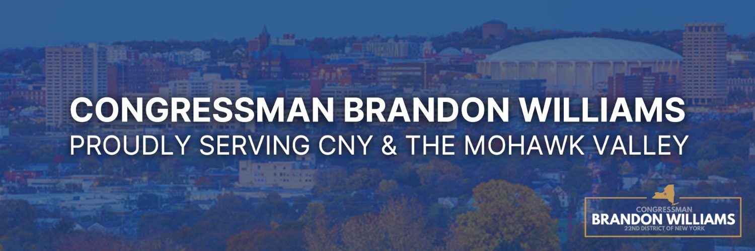 Rep. Brandon Williams Profile Banner