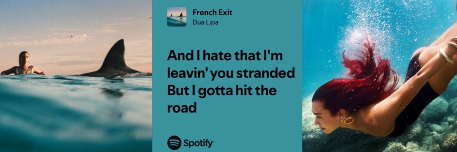 French Exit 💙💙 banner