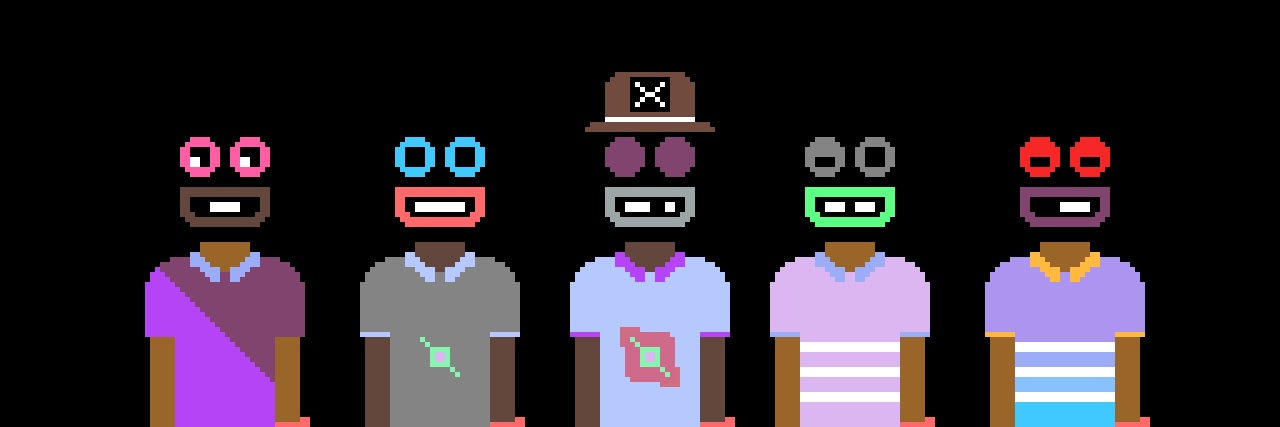 Pixel NFTs banner