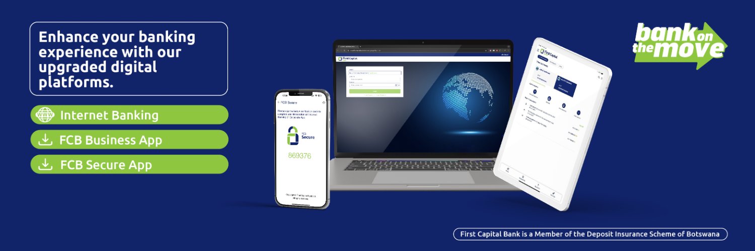 First Capital Bank Botswana banner