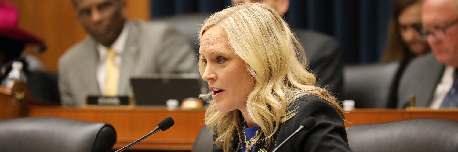 Congresswoman Erin Houchin's banner