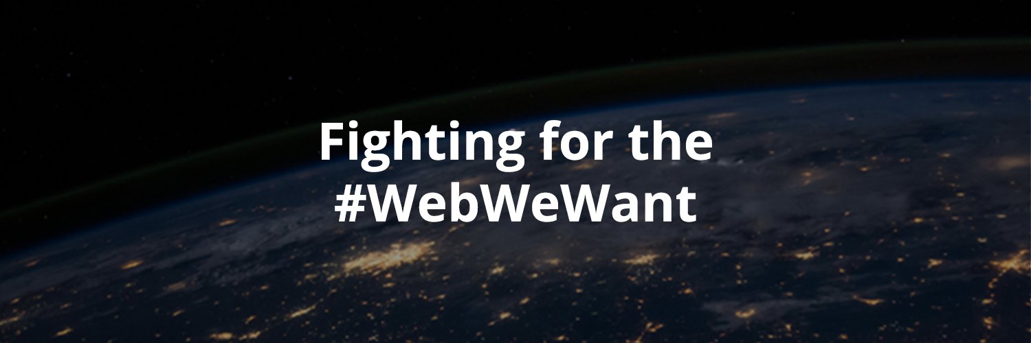 World Wide Web Foundation's banner