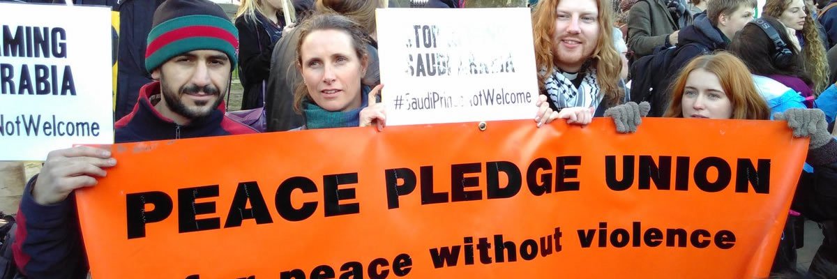 Peace Pledge Union banner