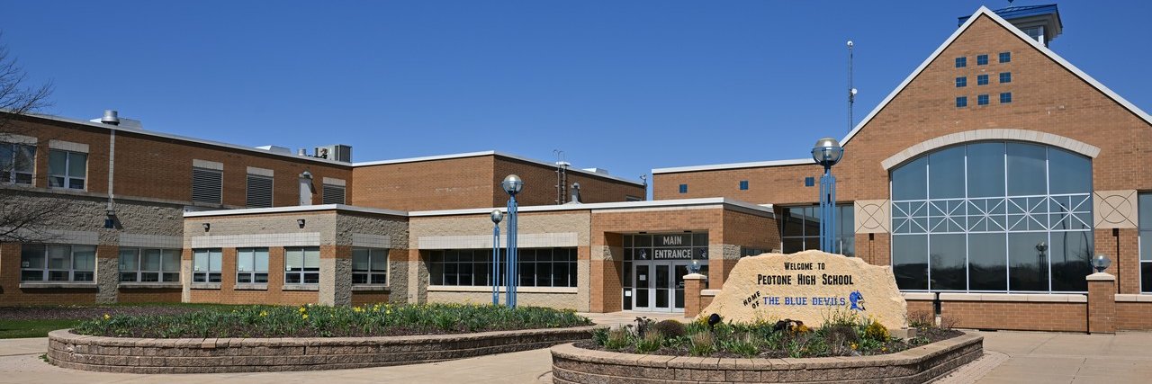 Peotone High School banner
