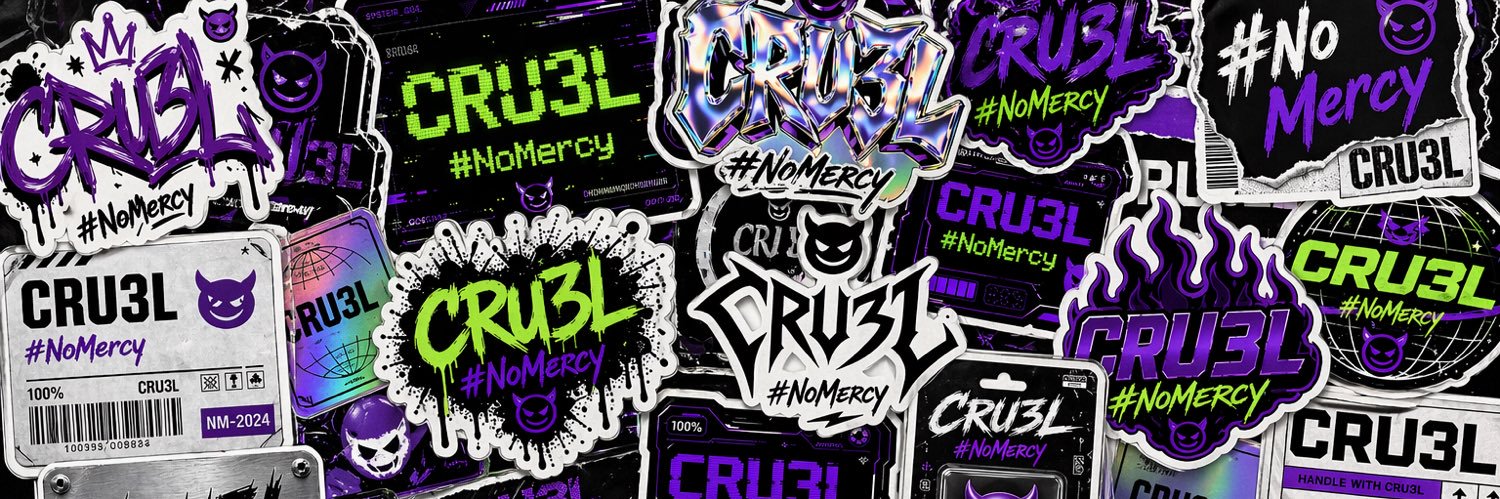 😈 CRU3L 👿 banner