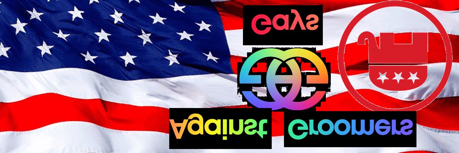 Right wing posts of X banner