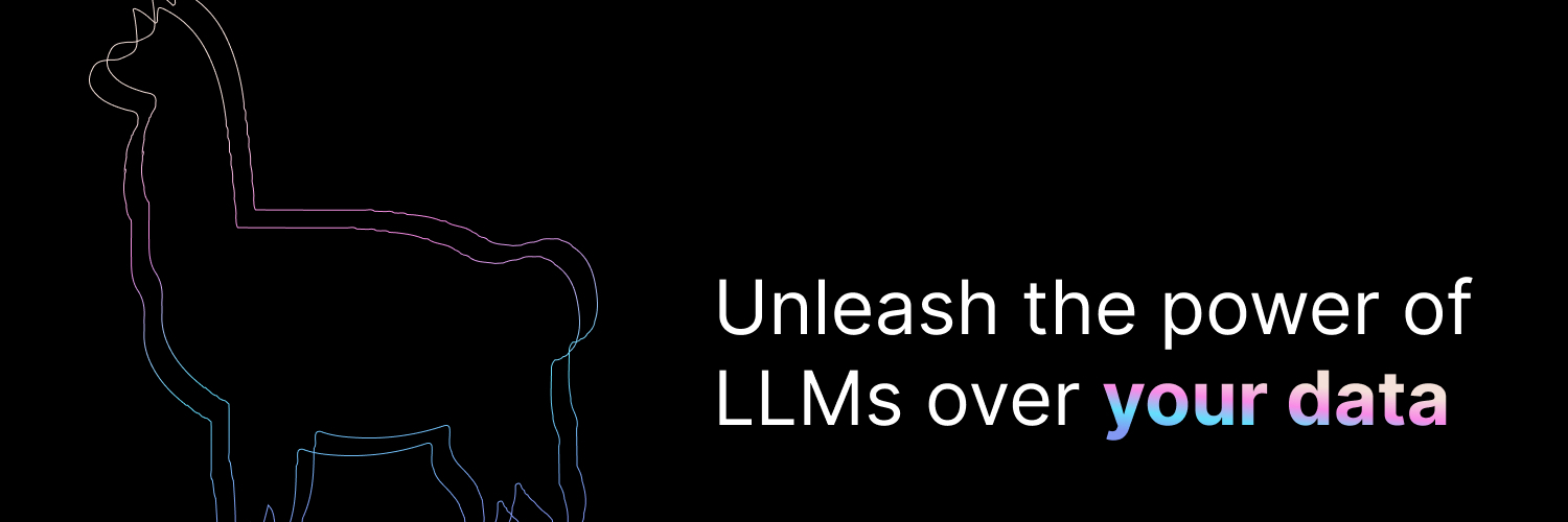 LlamaIndex 🦙 Profile Banner