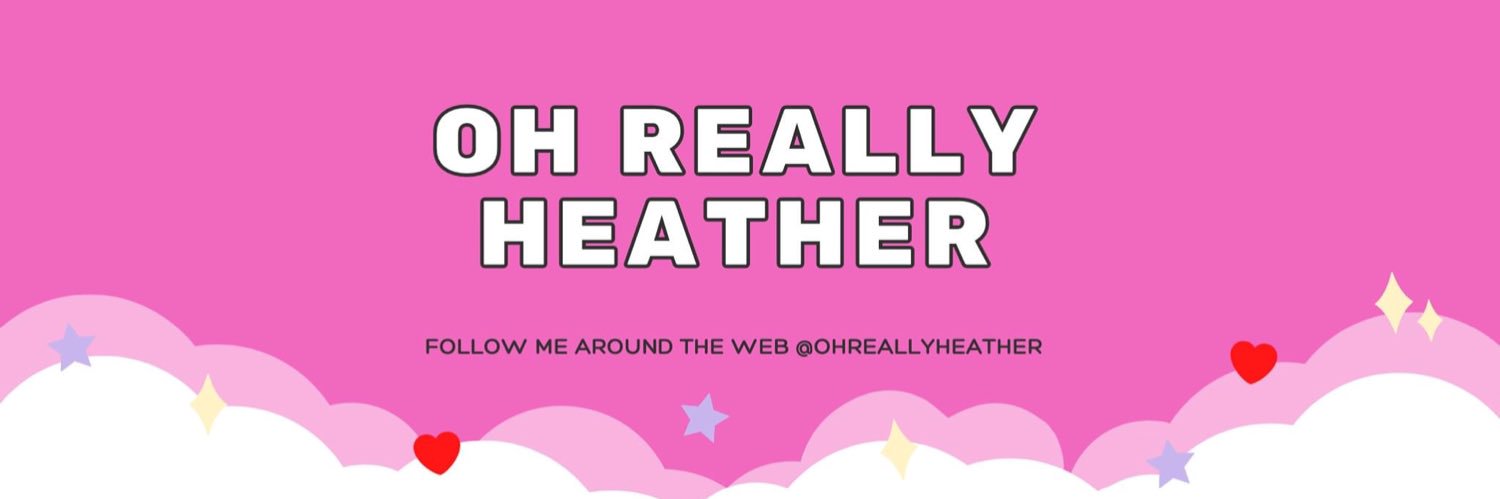ohreallyheather's profile banner image