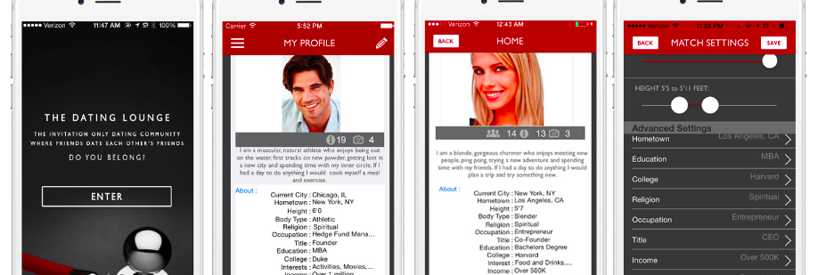 The Dating Lounge banner