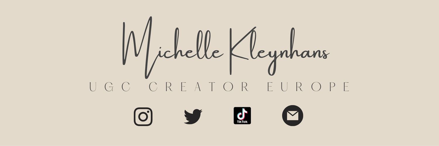 Michelle UGC Creator Europe banner