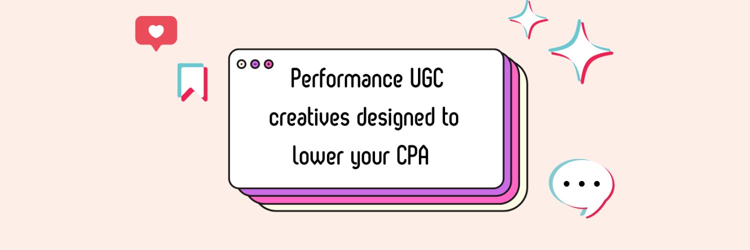 The UGC Studio | UGC Content Agency banner