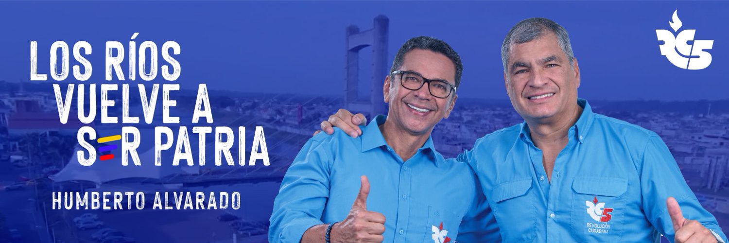 Humberto Alvarado Espinel's banner